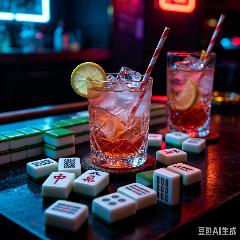 black crystal mahjong tiles