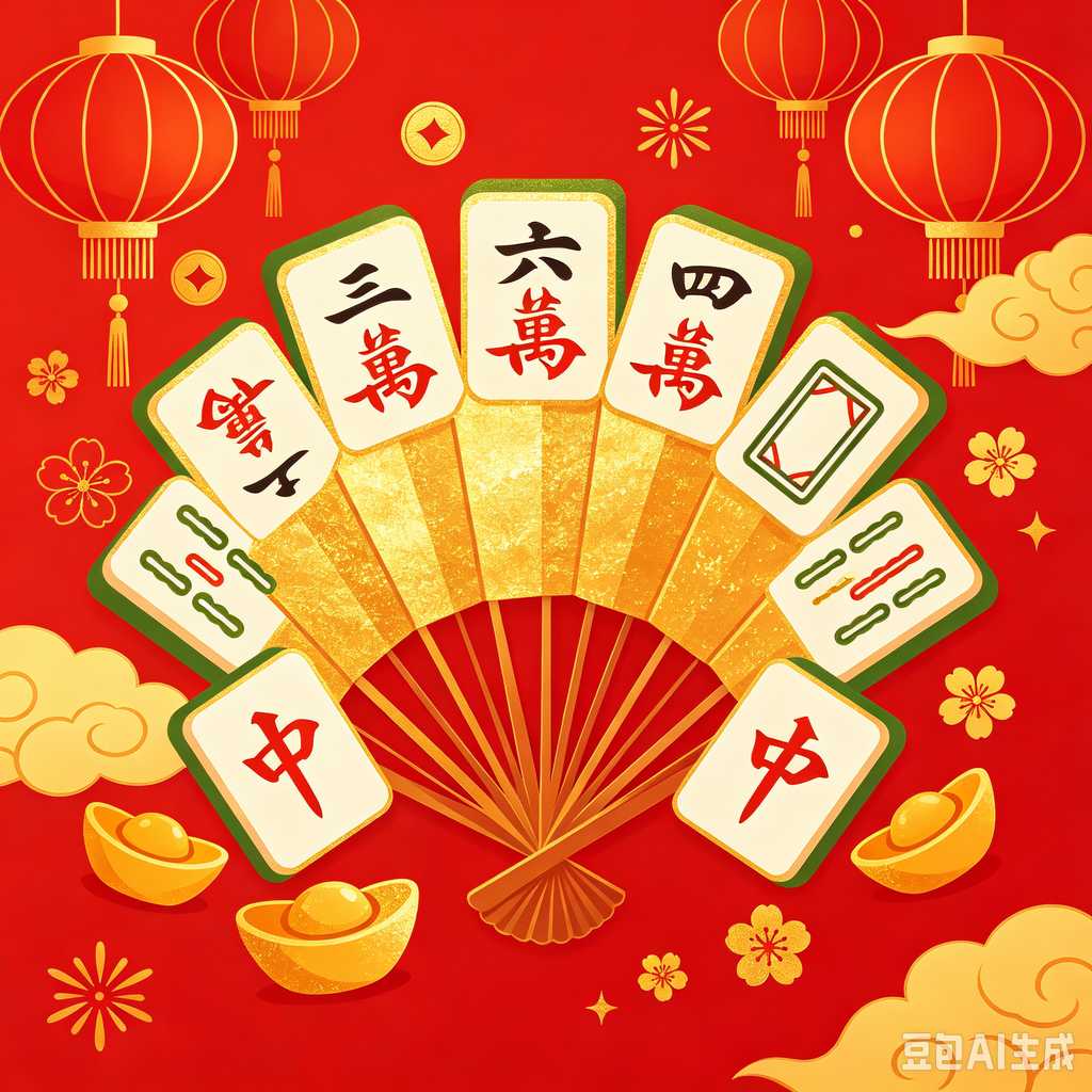elegant packing mahjong gift