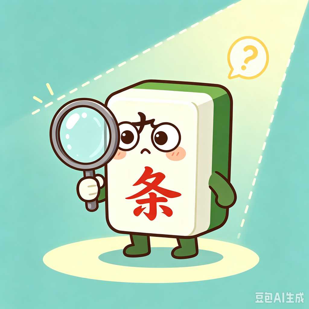 mahjong rule card included
