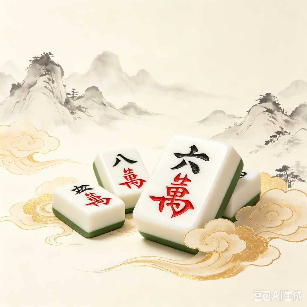 premium resin mahjong tiles