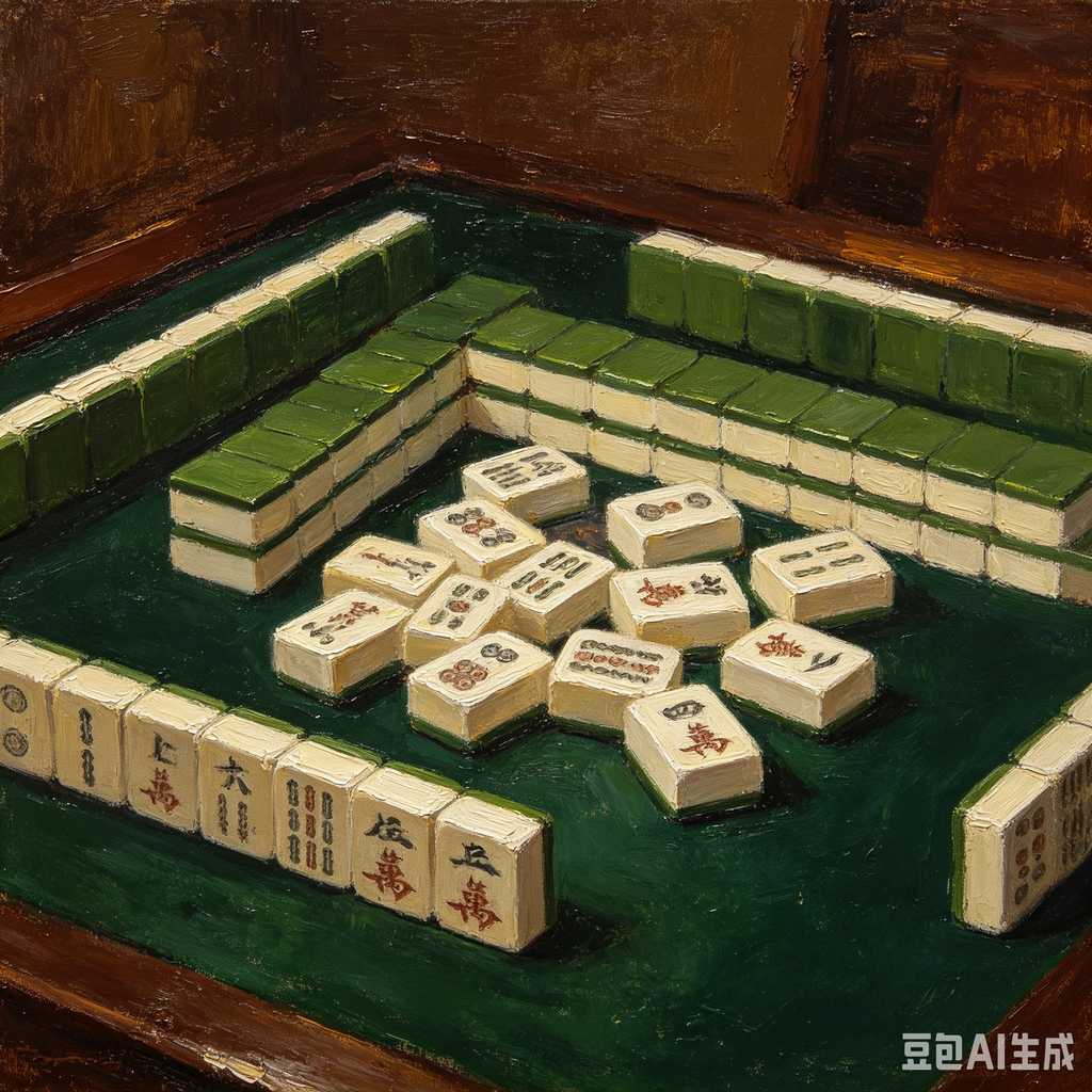 friends gathering mahjong game