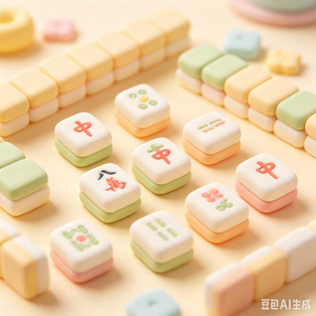 zipper mahjong storage bag