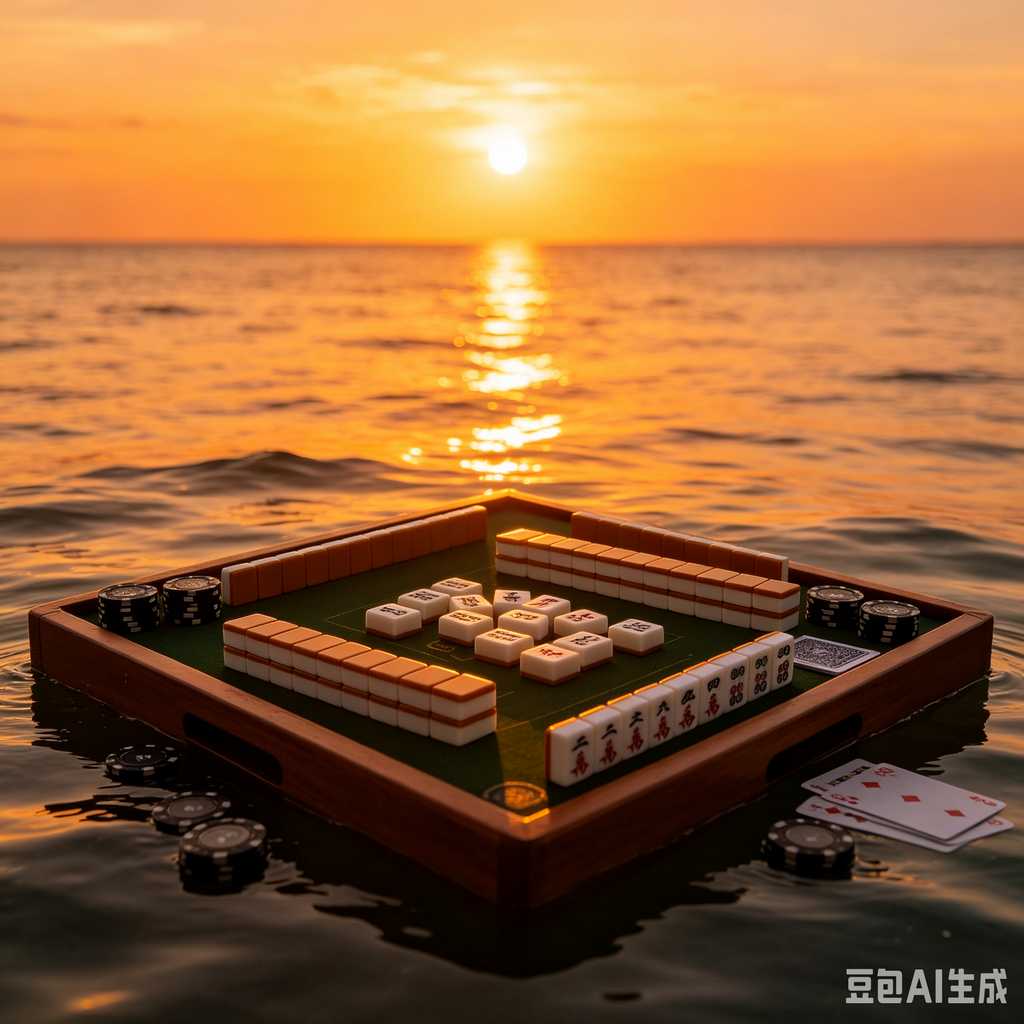 transparent mini mahjong set